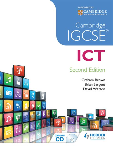 When we wrote this book our main aim was to provide material to cover the new Cambridge <b>IGCSE</b> <b>ICT</b> syllabus (0417), but we also wanted to include current interesting examples of <b>ICT</b> usage to invite you to find out more by carrying out your own research. . Igcse ict textbook pdf